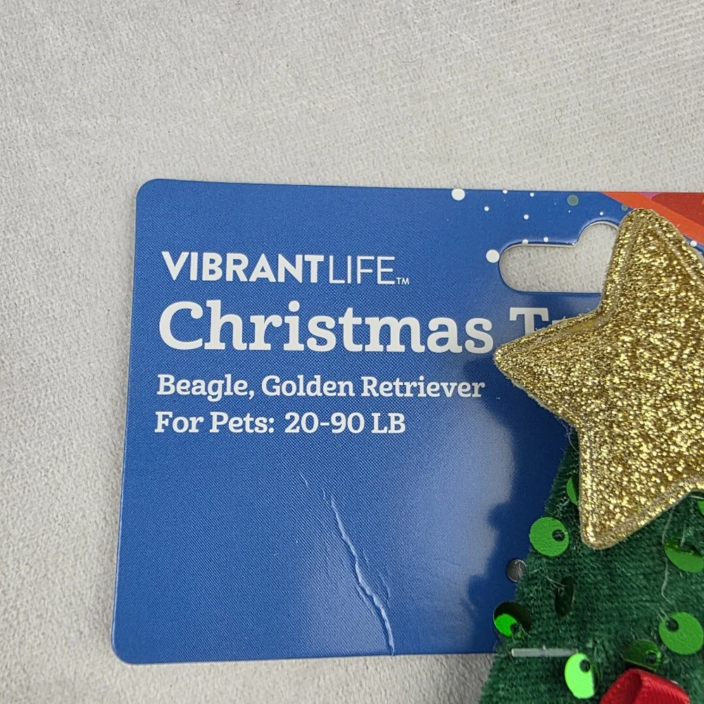 NWT Festive Green Dog Christmas Hat Size M/L Chtistmas Holidays Cat - Picture 4 of 5